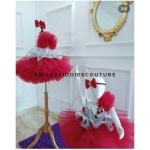 Sequin fluffy dress
