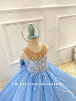 Frozen inspired structured dress