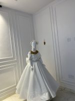 crisscross shoulder little bride dress - Image 2