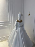 crisscross shoulder little bride dress - Image 5