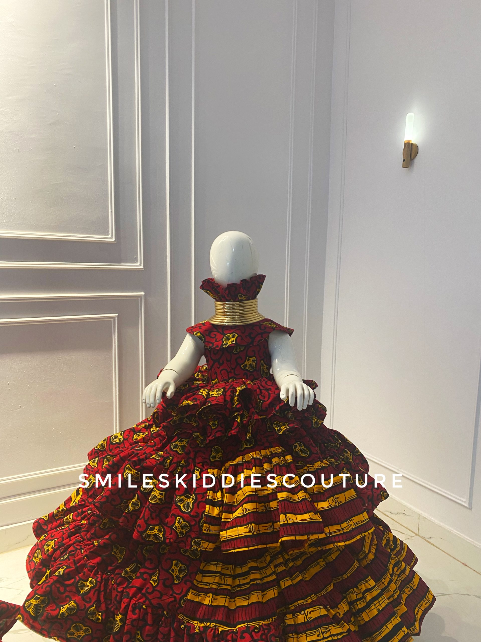 IMG_7277 African Tiered dress - Image 1