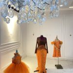 Rhinestone beaded lux mum and me set